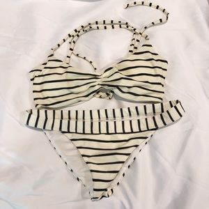 Billabong striped bikini